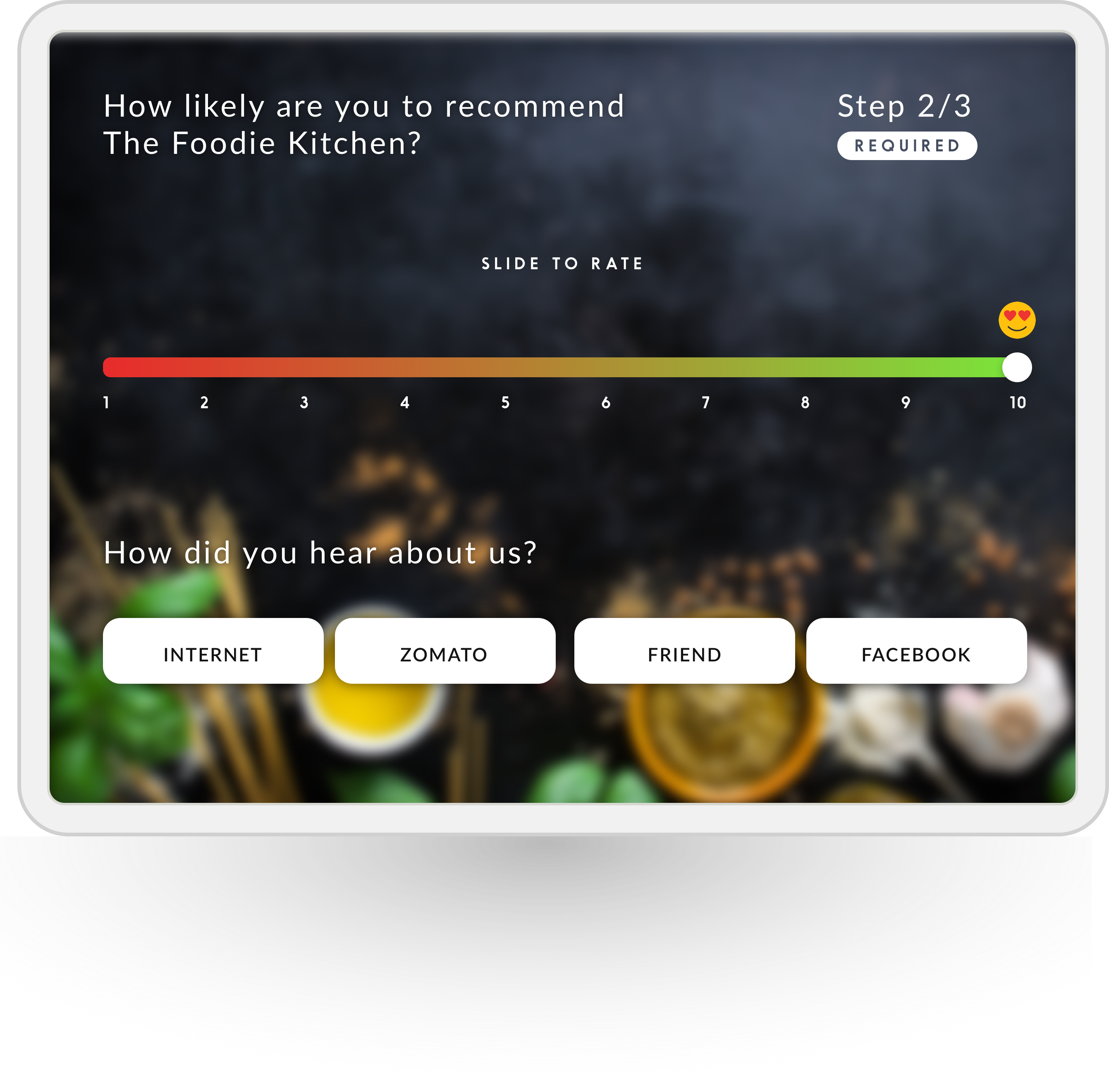 Track and record customer feedback Screenshot of net promoter score via customer feeedback system